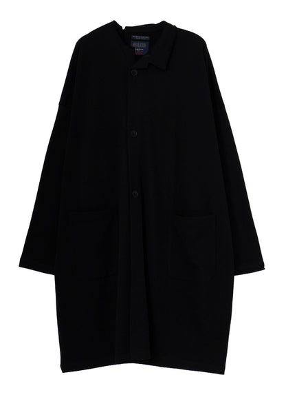 40/20 MINI FRENCH TERRY  RE ASYMMETRY LONG CARDIGAN