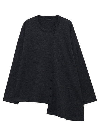 MILLED SINGLE JERSEY RE DIAGONAL PANEL LING SLEEVE