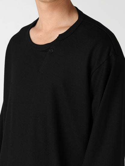 MILLED SINGLE JERSEY RE DIAGONAL PANEL LING SLEEVE