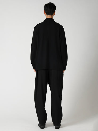 WOOL COMBED YARN SINGLE JERSEY RE SHIRT JACKET