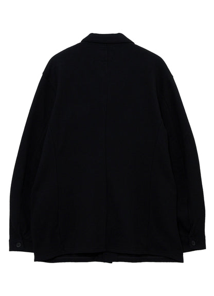 WOOL COMBED YARN SINGLE JERSEY RE SHIRT JACKET