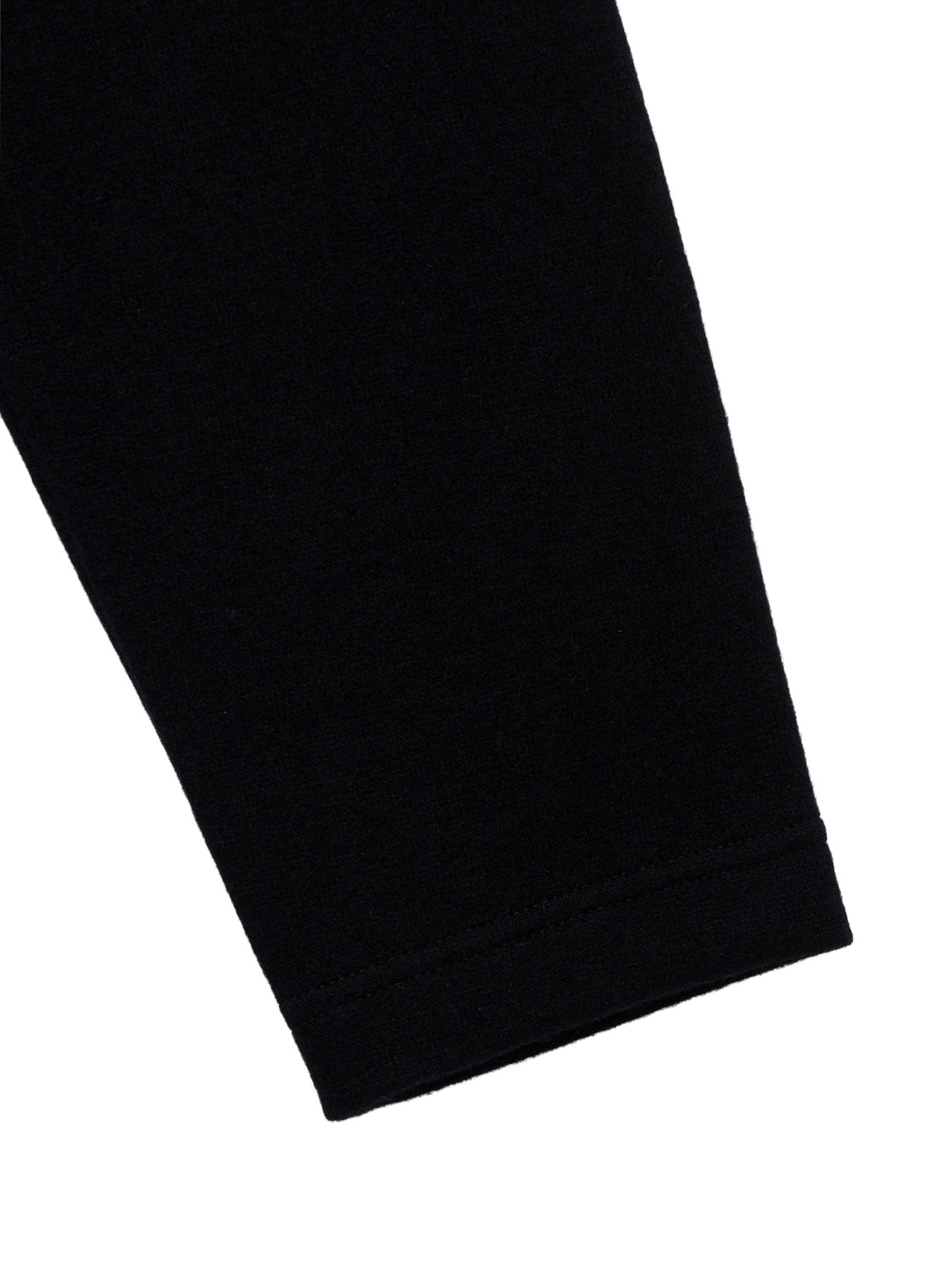 WOOL COMBED YARN SINGLE JERSEY RE HIGH NECK LONG COAT