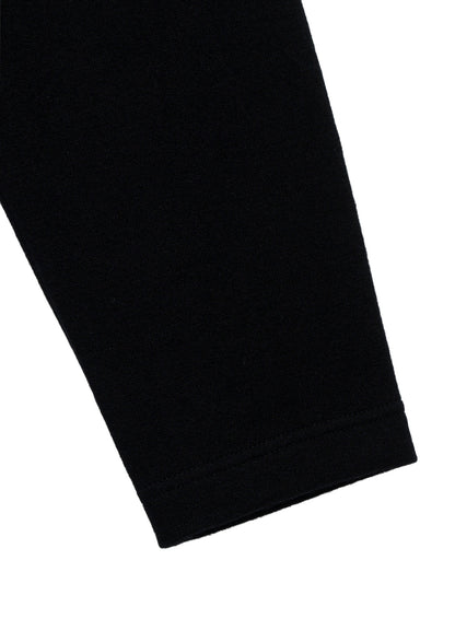 WOOL COMBED YARN SINGLE JERSEY RE HIGH NECK LONG COAT