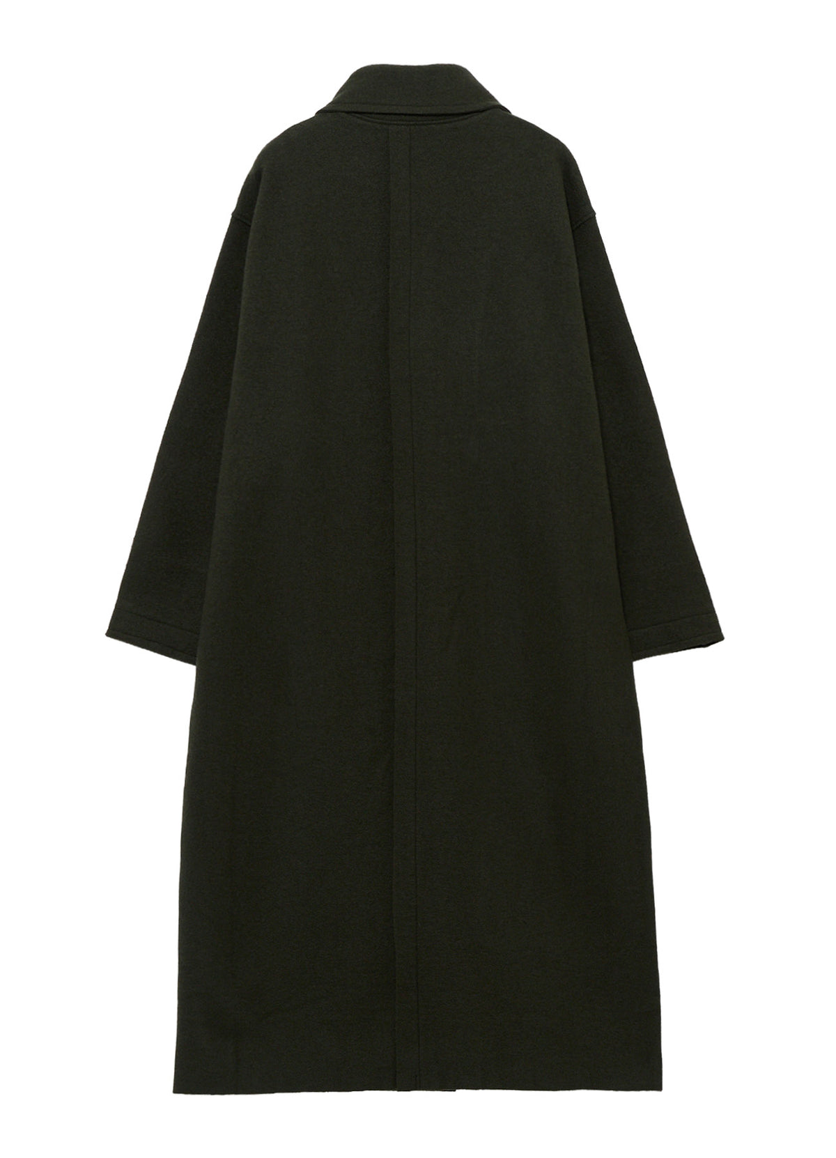 WOOL RING SOFT STAND COLOR COAT