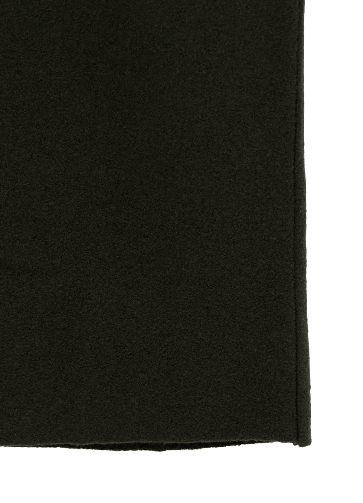 WOOL RING SOFT STAND COLOR COAT