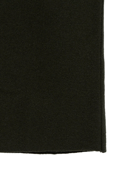WOOL RING SOFT STAND COLOR COAT