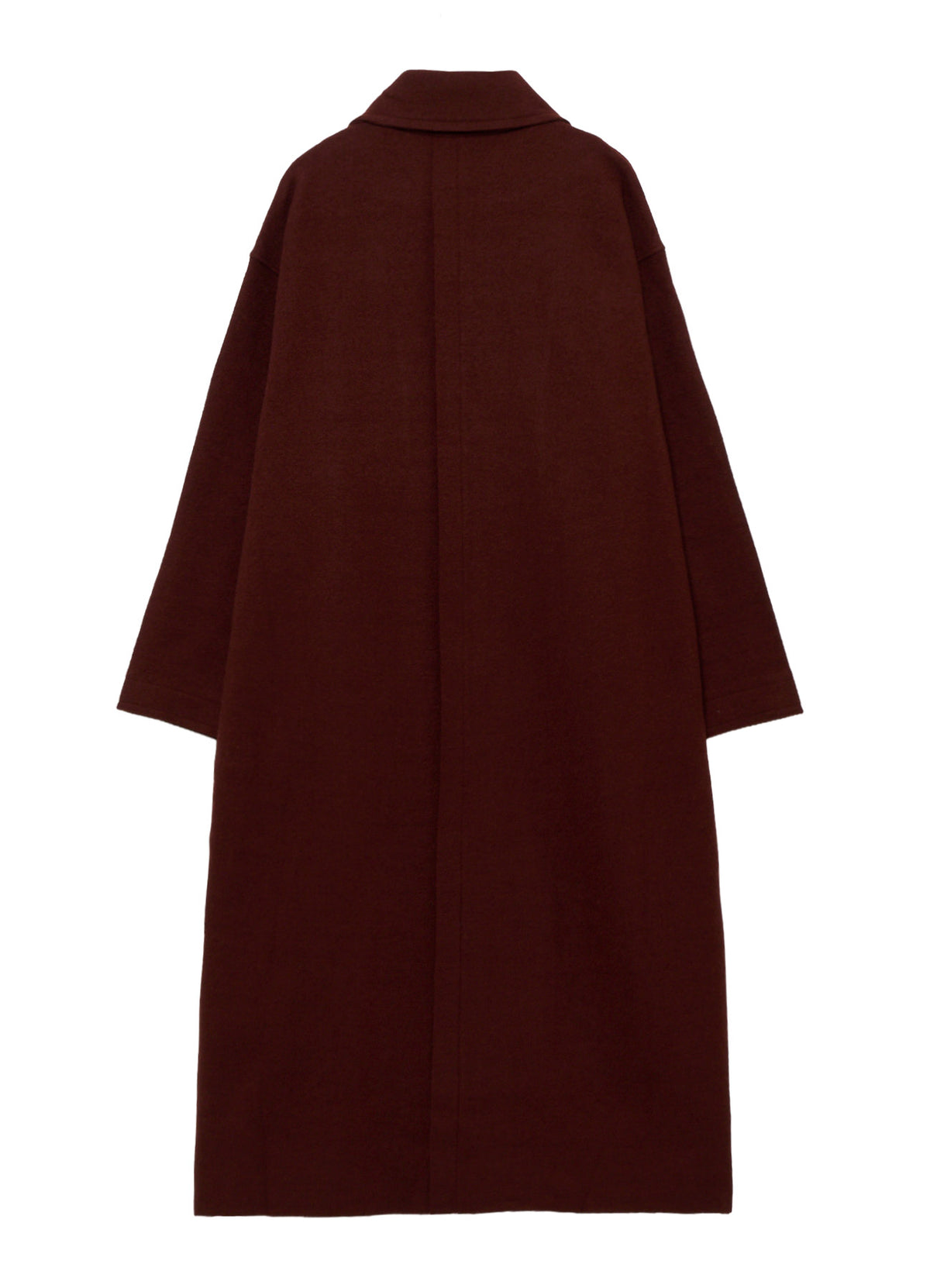 WOOL RING SOFT STAND COLOR COAT