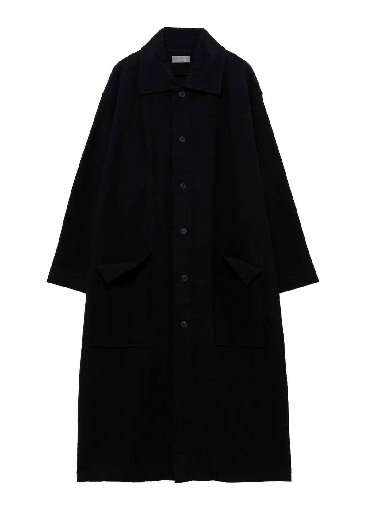 WOOL RING SOFT STAND COLOR COAT