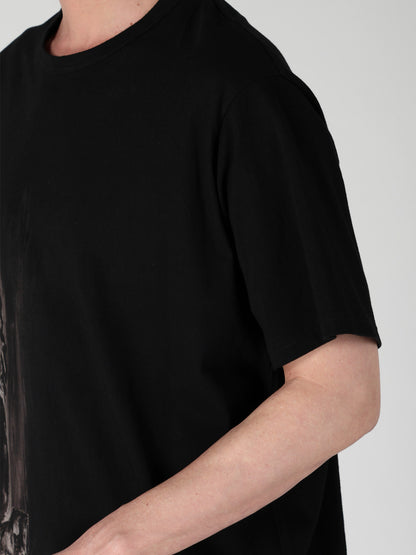 COTTON SINGLE JERSEY ROUND NECK SHORT SLV
