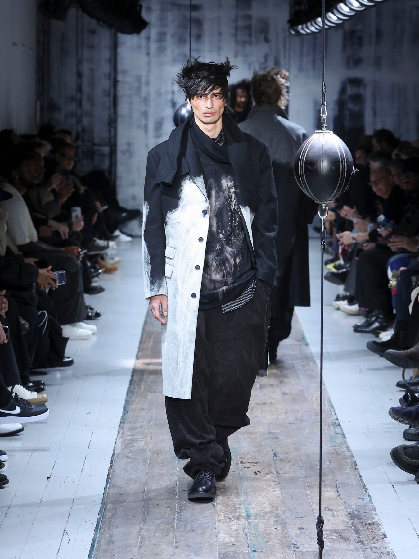 SINGLE JERSEY HENRY NECK LONG SLEEVE C/S – THE SHOP YOHJI YAMAMOTO