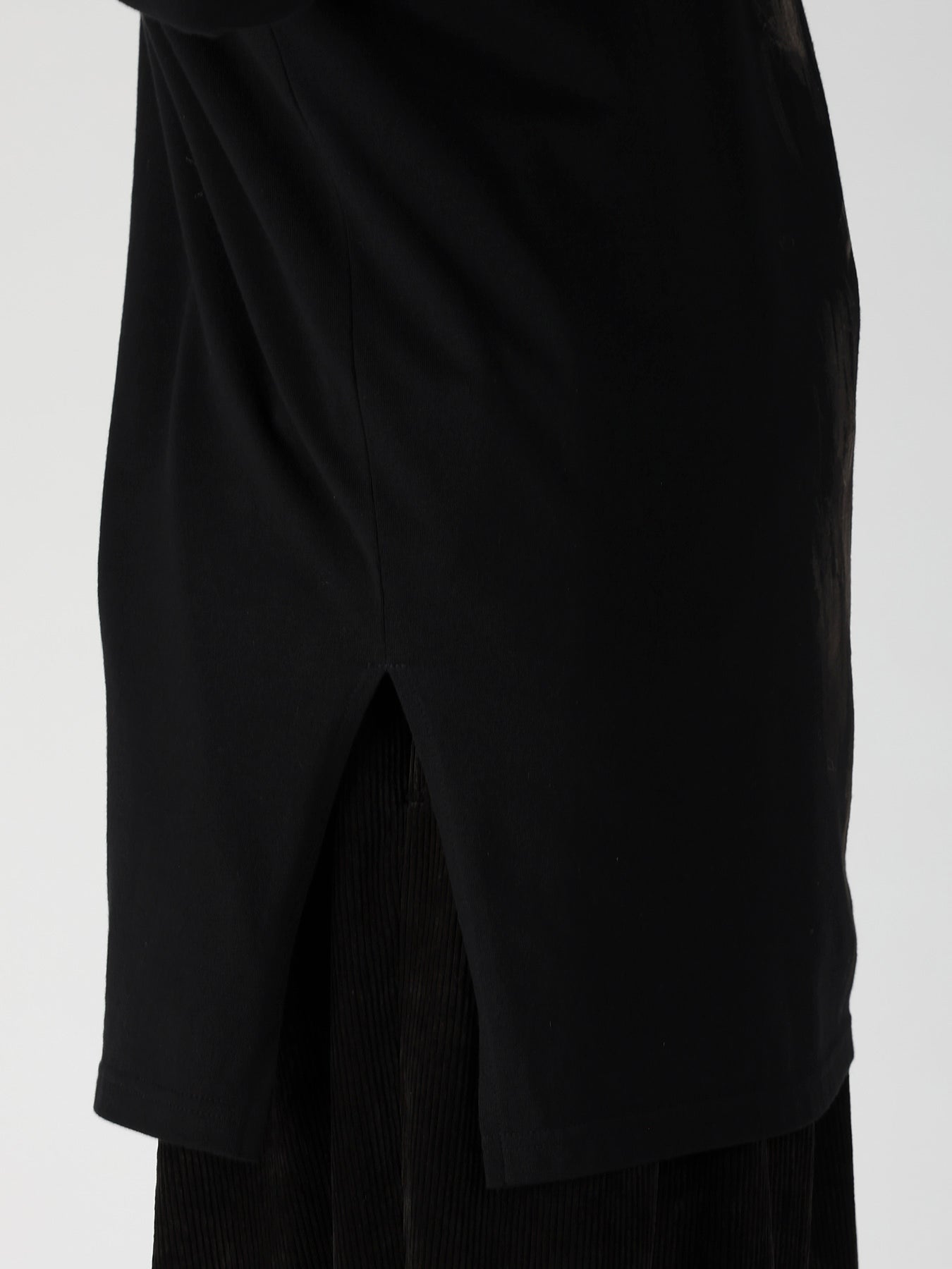SINGLE JERSEY HENRY NECK LONG SLEEVE C/S
