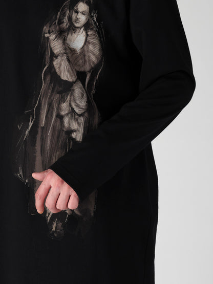 COTTON SINGLE JERSEY TURTLE NECK LONG SLEEVE/ PT