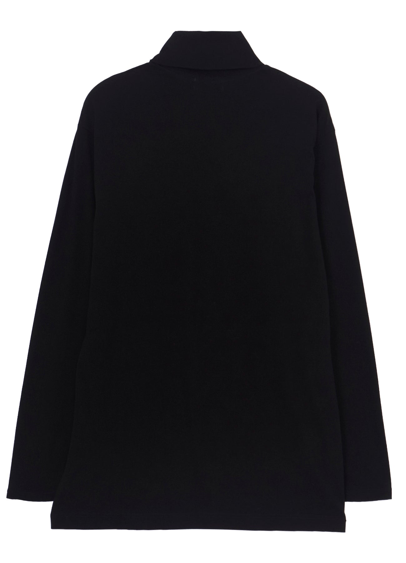 SOFT SINGLE JERSEY TURTLE NECK LONG SLEEVE TEE