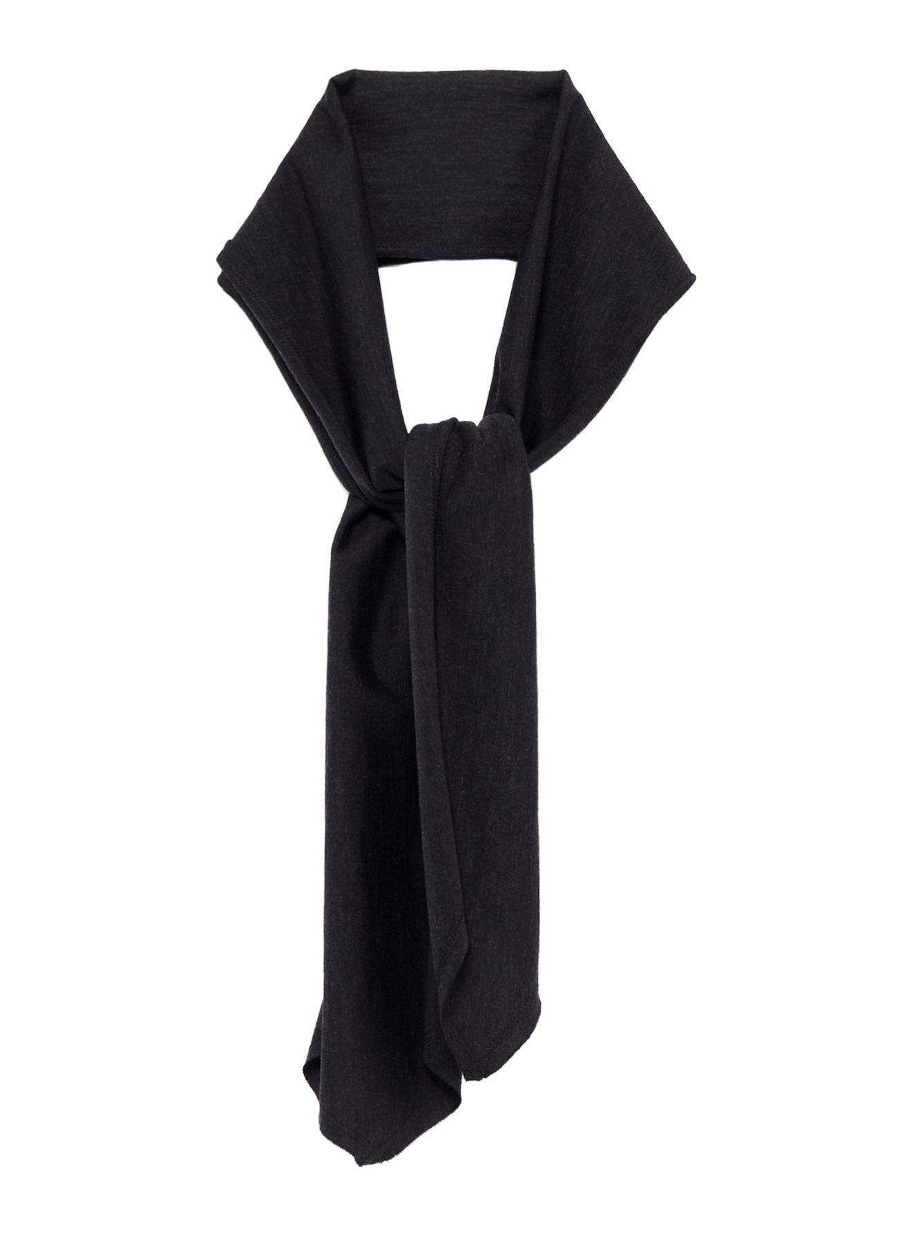 WOOL SINGLE JERSEY SCARF