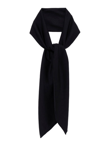 WOOL SINGLE JERSEY SCARF