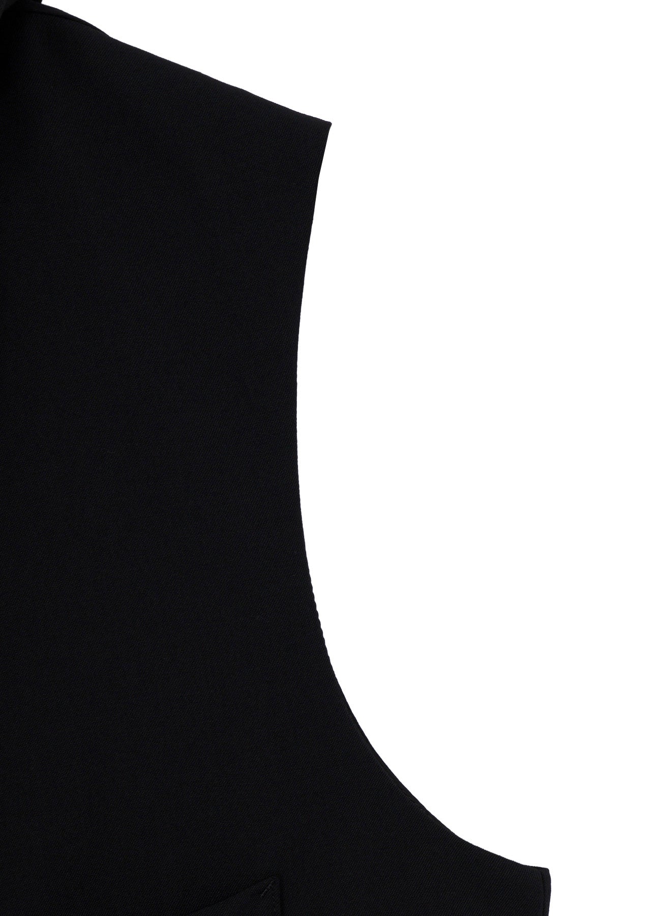 RE GABARDINE HOODED VEST – THE SHOP YOHJI YAMAMOTO