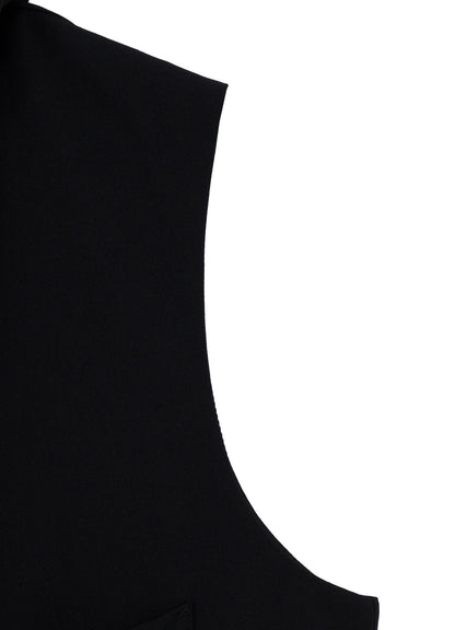 RE GABARDINE HOODED VEST