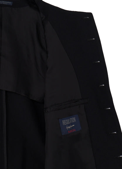 RE GABARDINE HOODED VEST