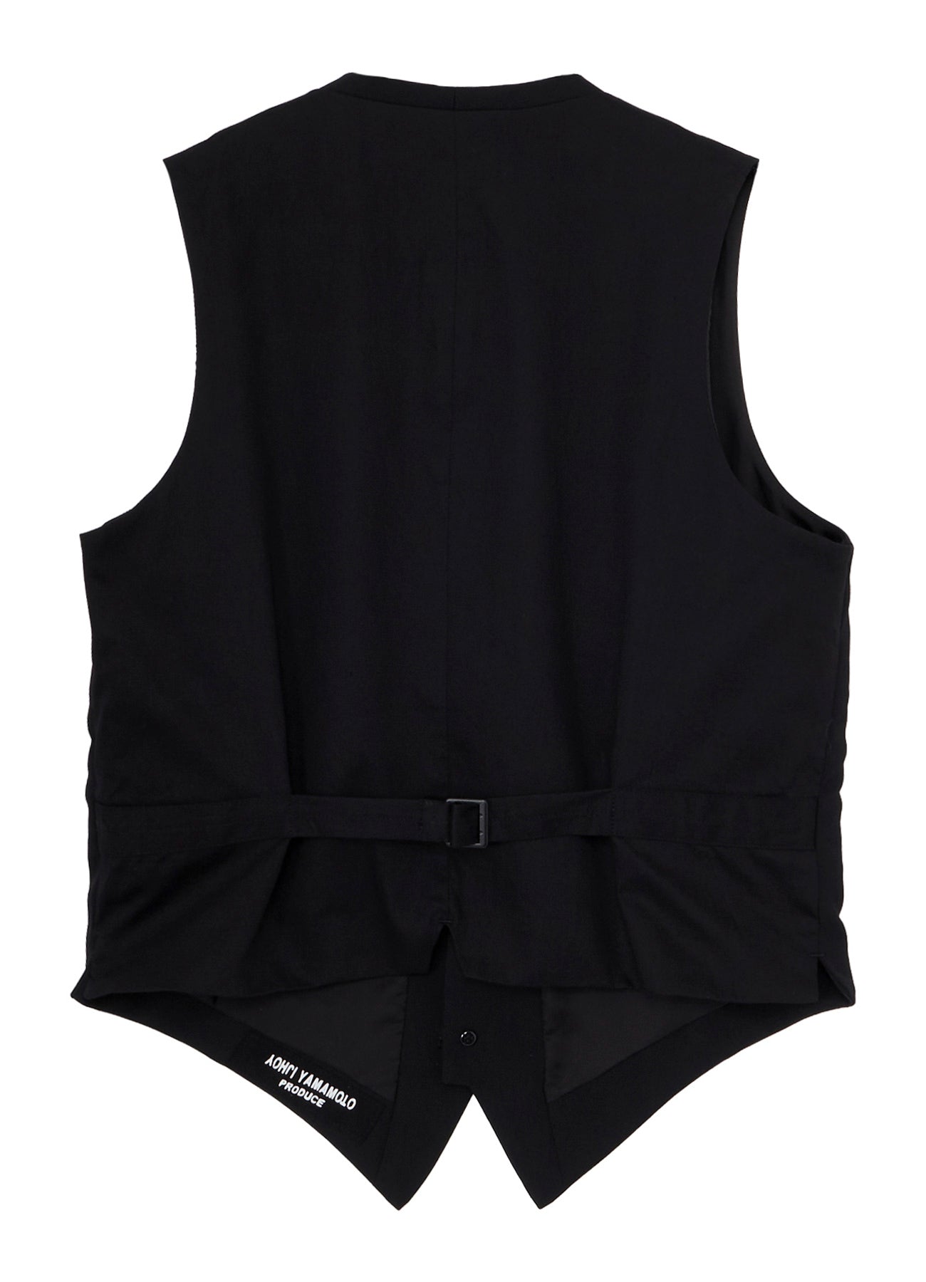 WOOL GABARDINE CHANGE POCKET VEST – THE SHOP YOHJI YAMAMOTO