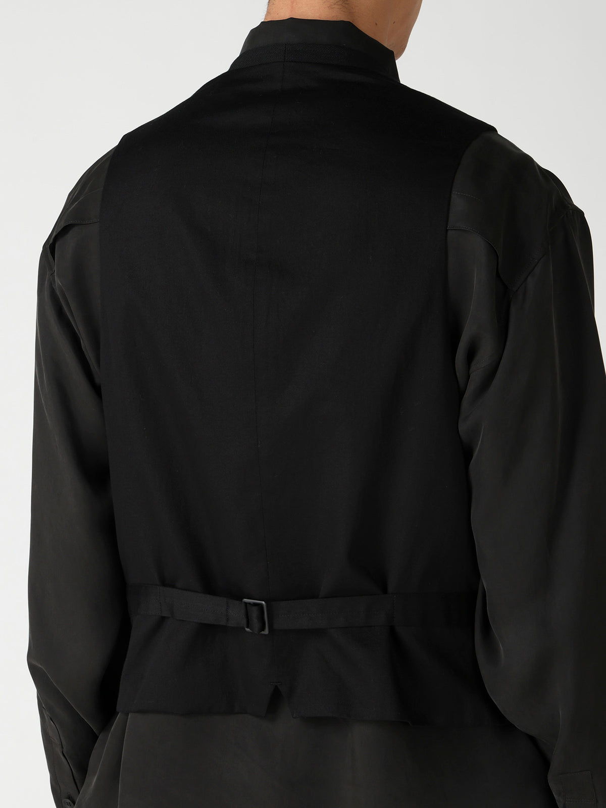 ARMY GABARDINE MULTI POCKET VEST