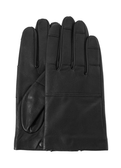 OIL COWHIDE PANEL SHORT GLOVE