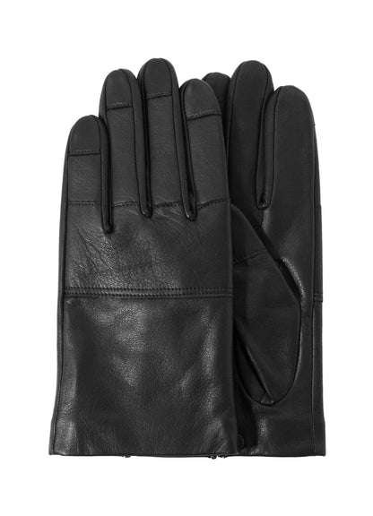 OIL COWHIDE PANEL SHORT GLOVE