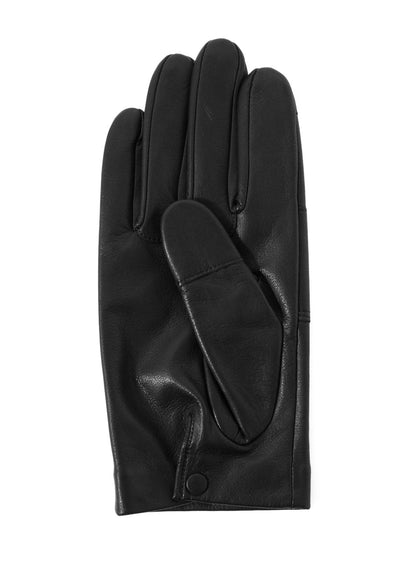 OIL COWHIDE PANEL SHORT GLOVE