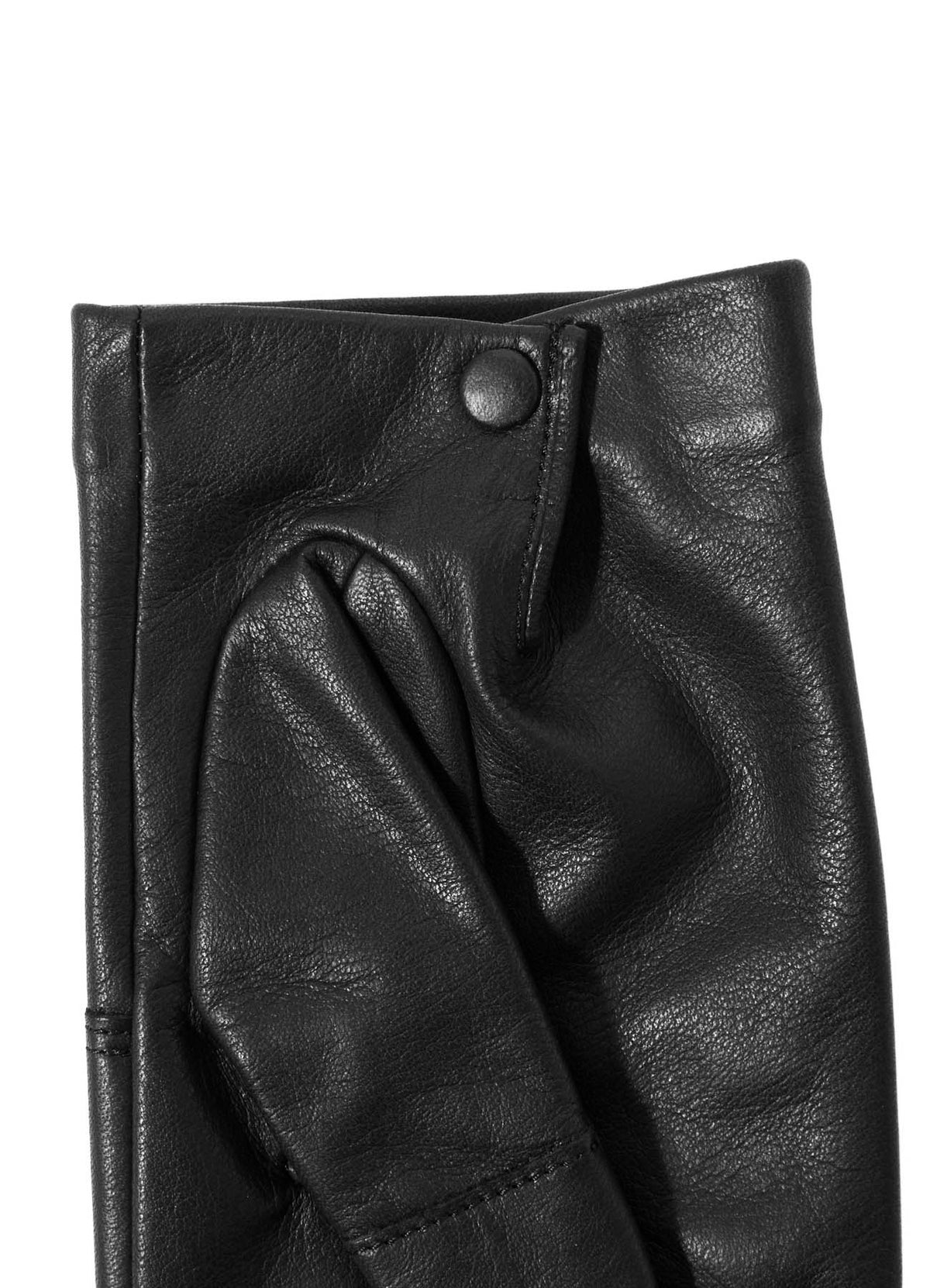 OIL COWHIDE PANEL SHORT GLOVE