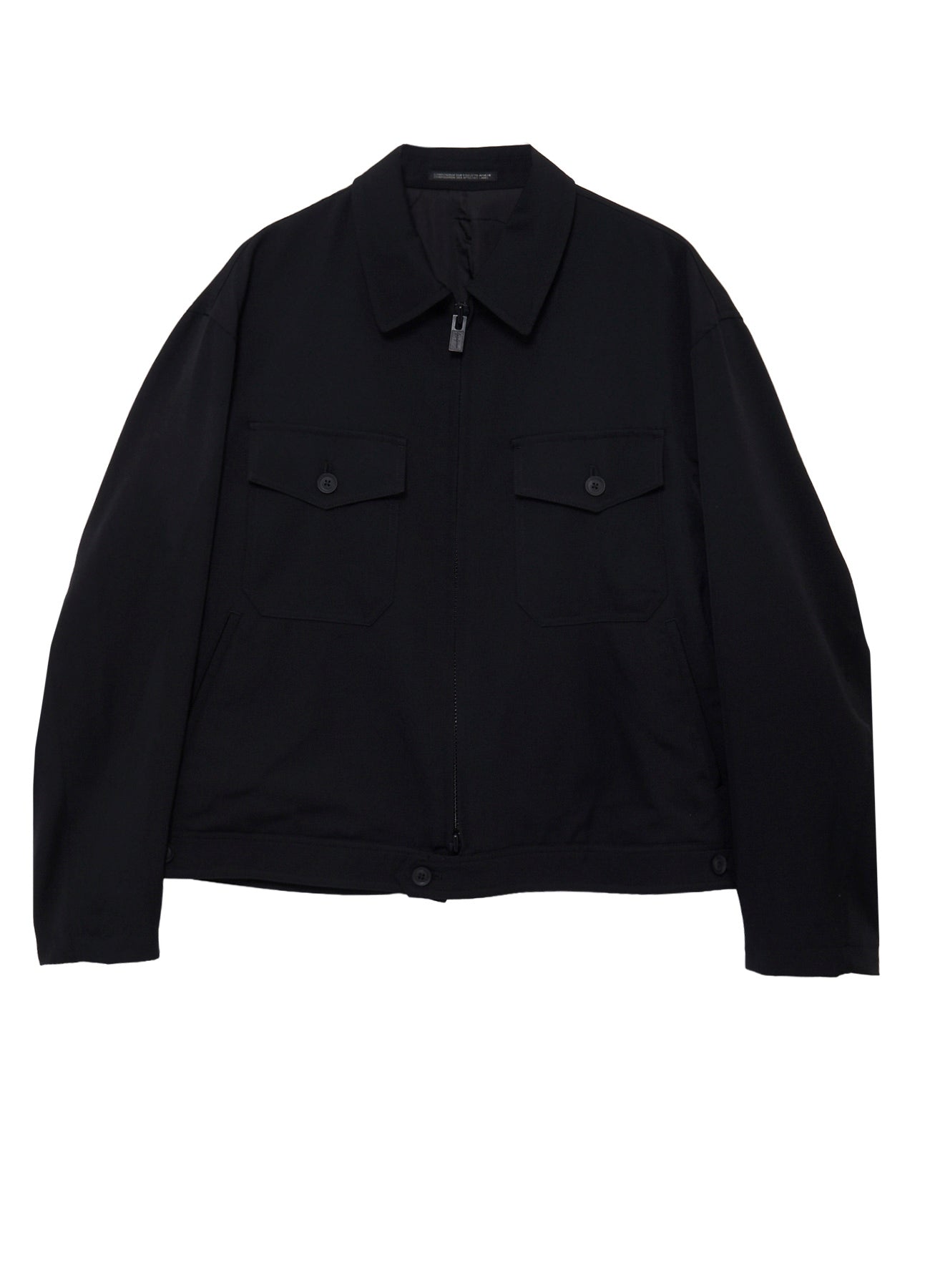 WOOL GABARDINE OUTER POCKET BLOUSON – THE SHOP YOHJI YAMAMOTO