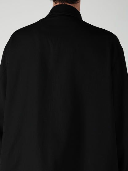 WOOL GABARDINE OUTER POCKET BLOUSON