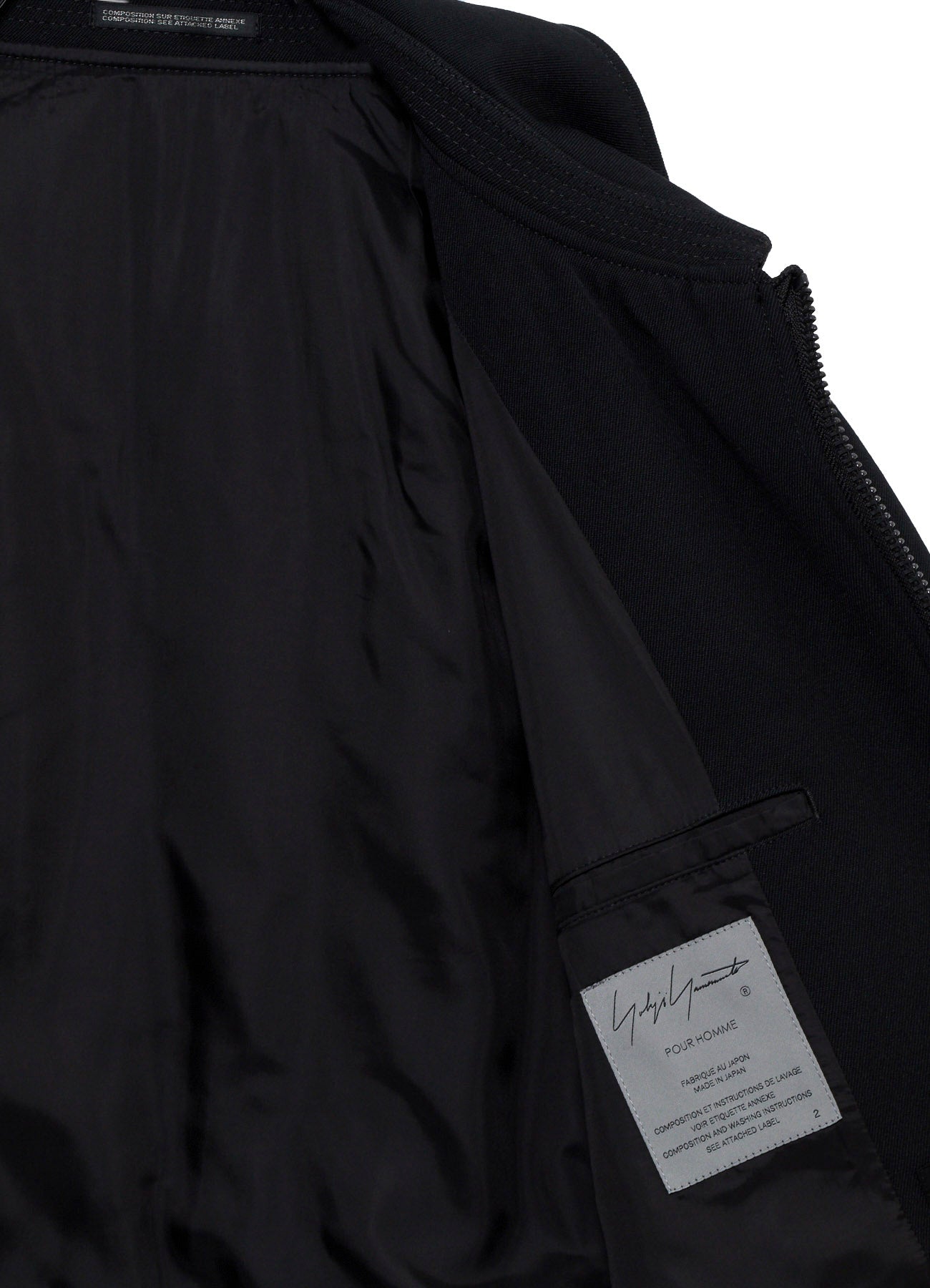 ARMY GABARDINE FLIGHT JACKET – THE SHOP YOHJI YAMAMOTO