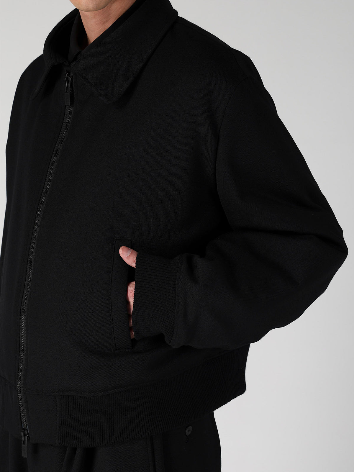 ARMY GABARDINE FLIGHT JACKET