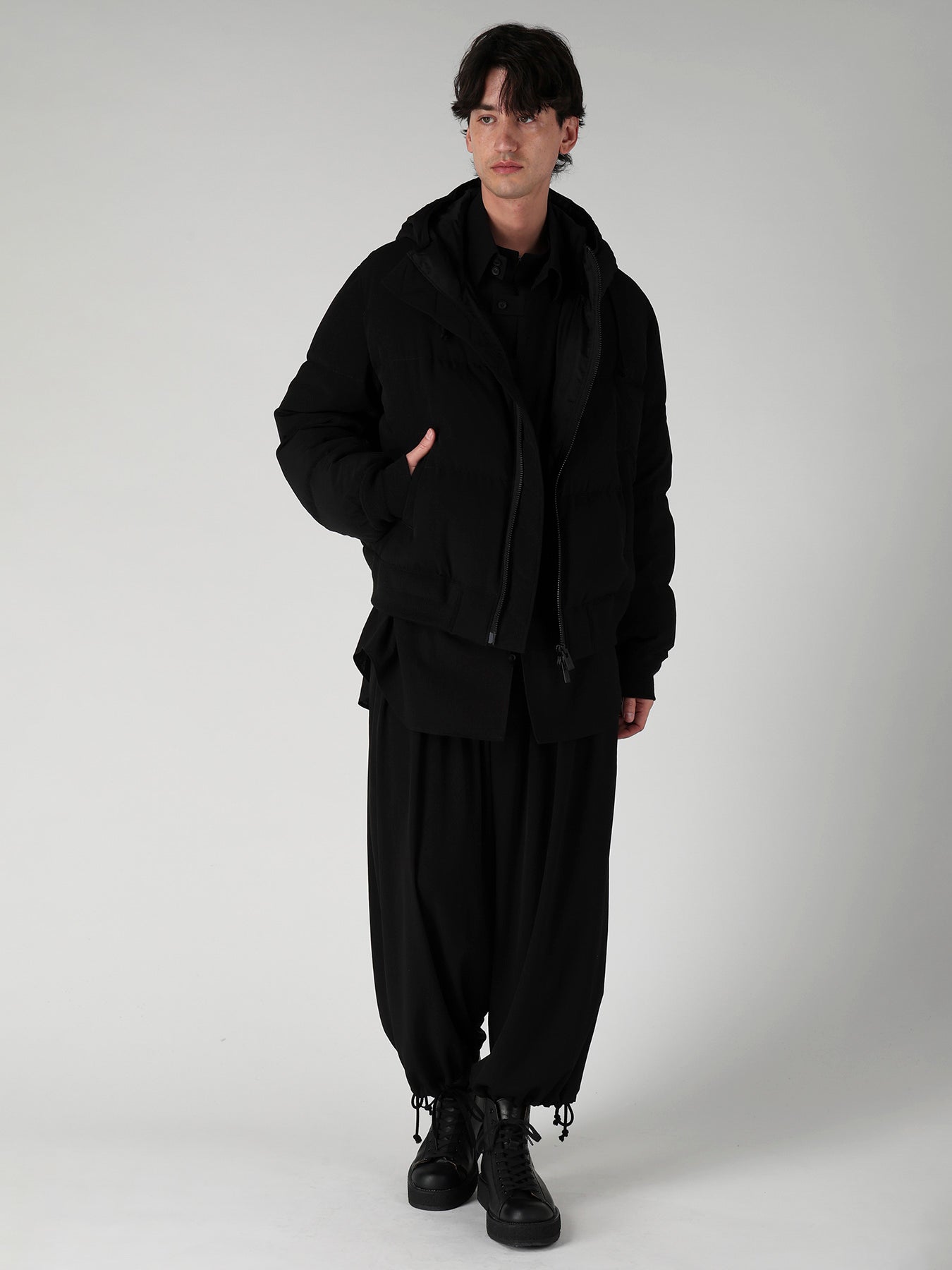 ジャケット・アウター YOHJI YAMAMOTO 25SS TA TUXEDO HOODED JK TA TUXEDO HOODIE DOWN JACKET – THE SHOP YOHJI YAMAMOTO