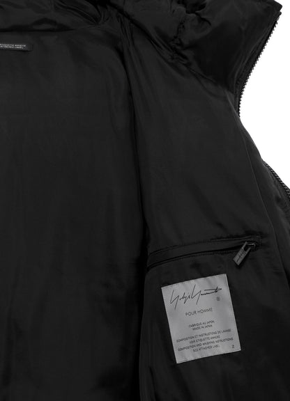 TA TUXEDO HOODIE DOWN JACKET