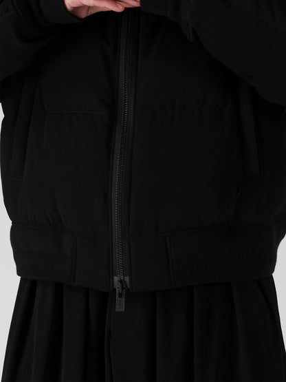 TA TUXEDO HOODIE DOWN JACKET