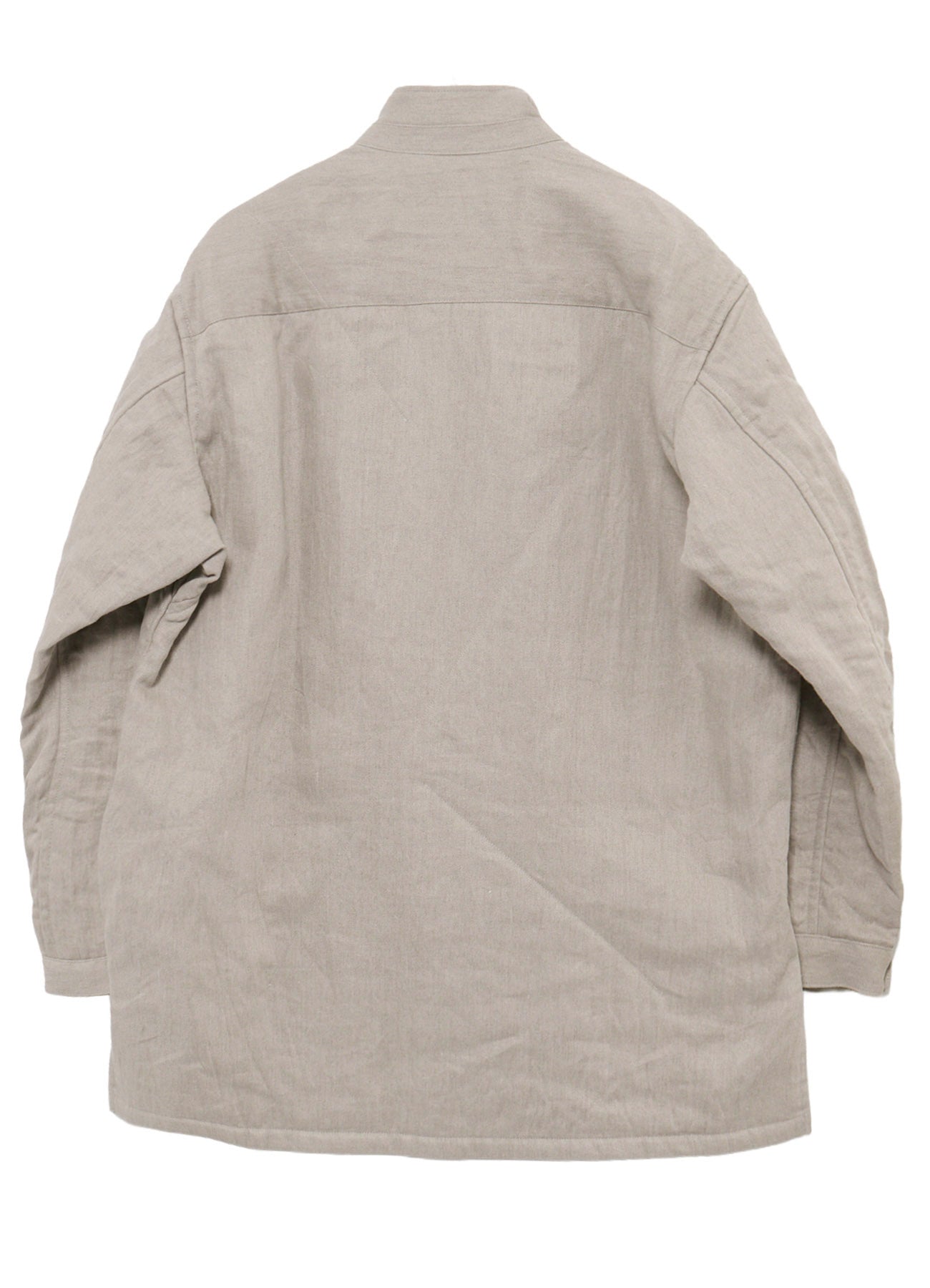 10OZ DENIM LINEN PADDED ARMY BLOUSON