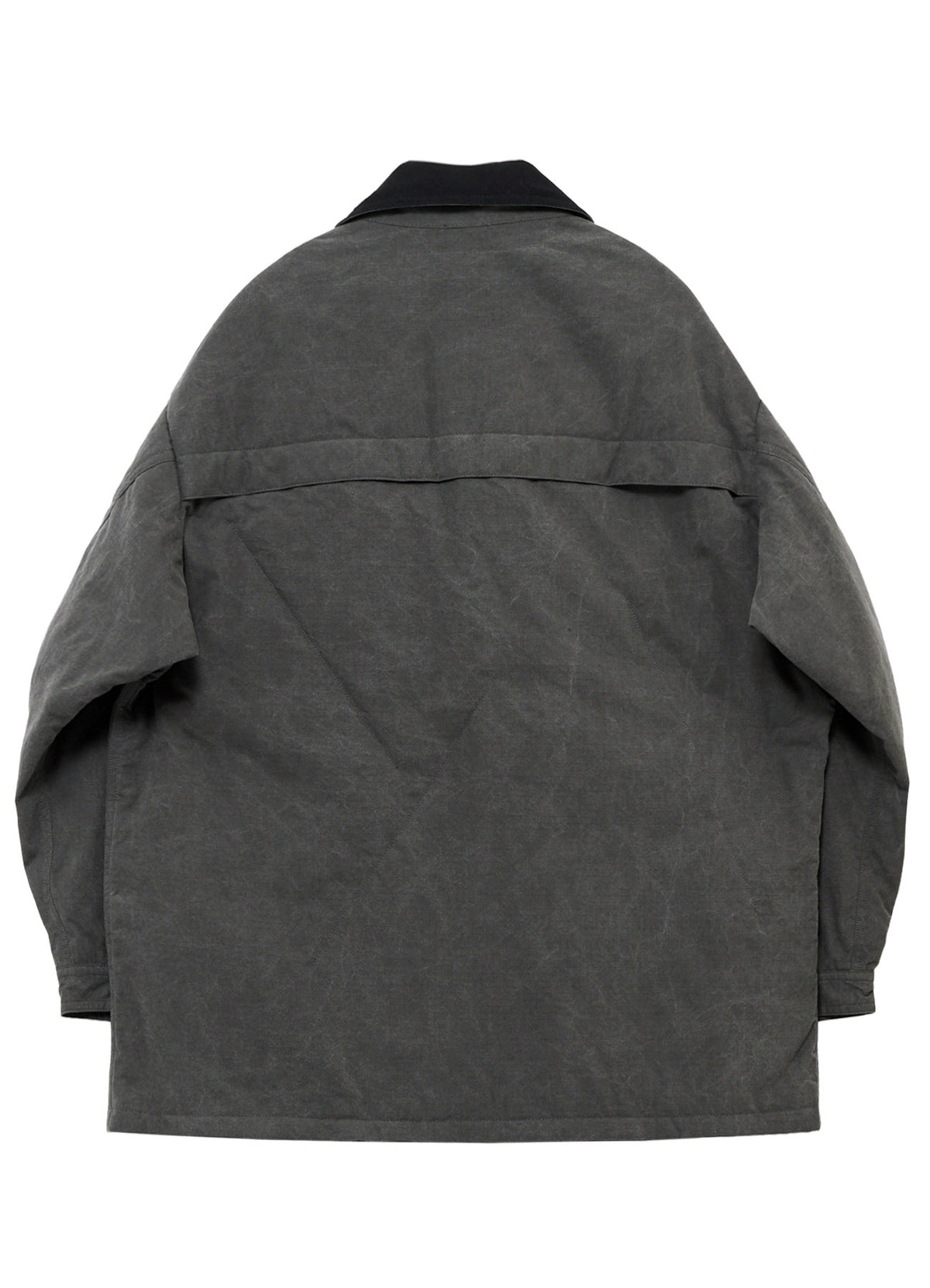 COTTON RIPSTOP PIGMENT YOKE STITCH BLOUSON