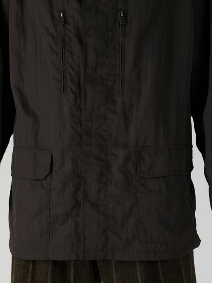 NY TWILL LIQUID DYED FLY FRONT BLOUSON