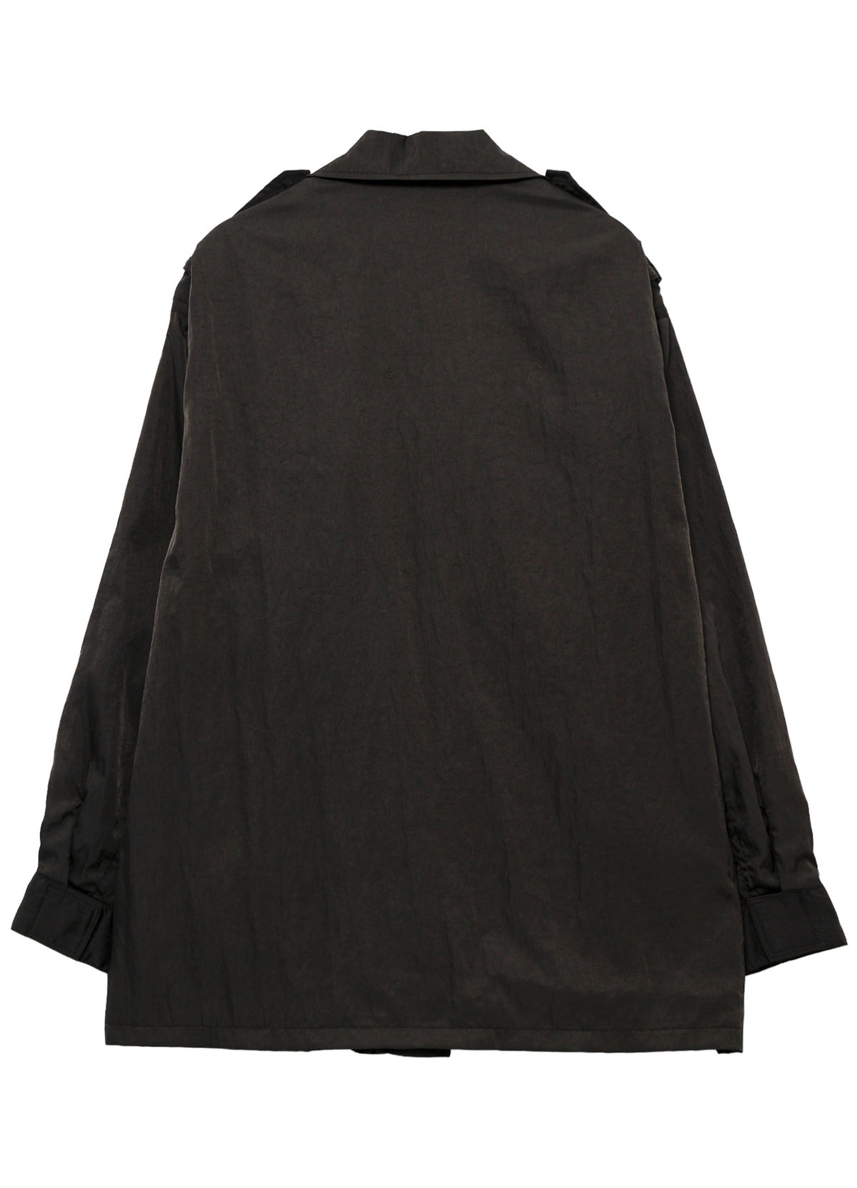 NY TWILL LIQUID DYED FLY FRONT BLOUSON