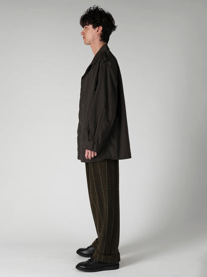 NY TWILL LIQUID DYED FLY FRONT BLOUSON