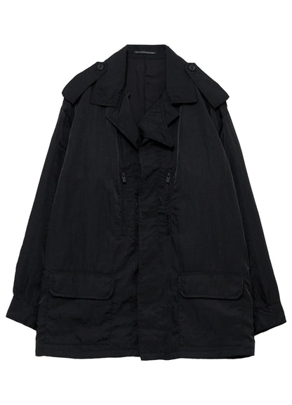 NY TWILL LIQUID DYED FLY FRONT BLOUSON