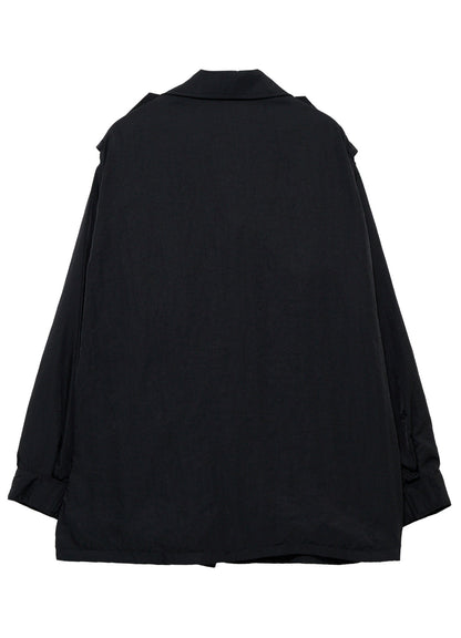 NY TWILL LIQUID DYED FLY FRONT BLOUSON