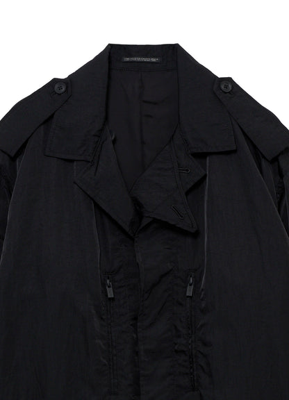 NY TWILL LIQUID DYED FLY FRONT BLOUSON