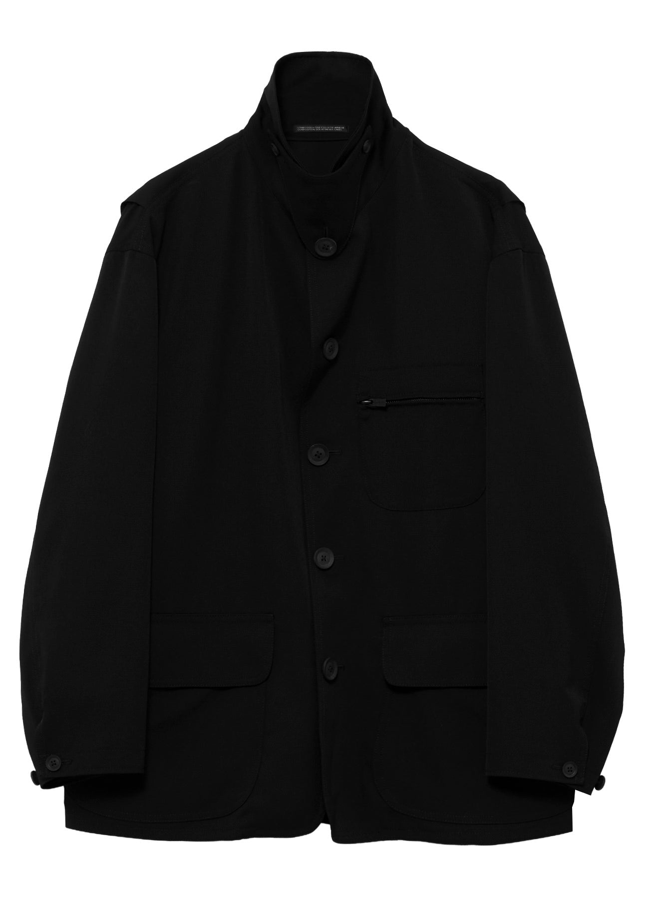 WOOL GABARDINE HUNTING BLOUSON