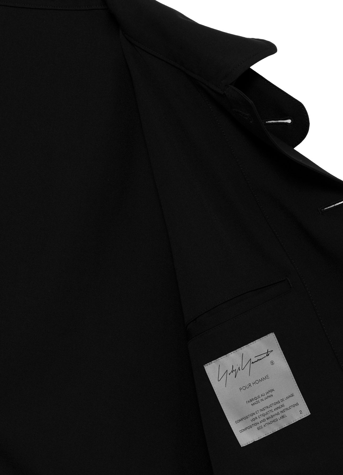 WOOL GABARDINE HUNTING BLOUSON