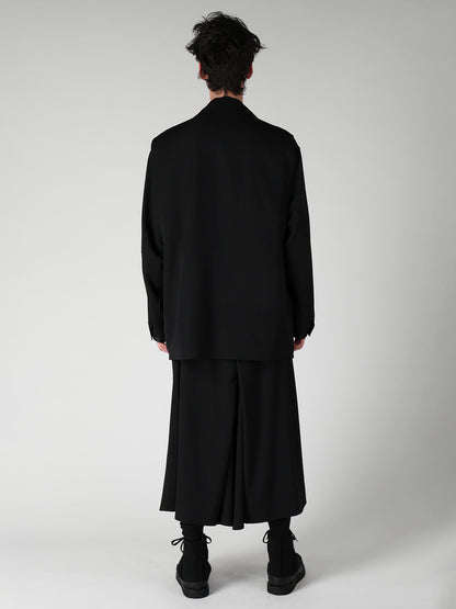 WOOL GABARDINE HUNTING BLOUSON