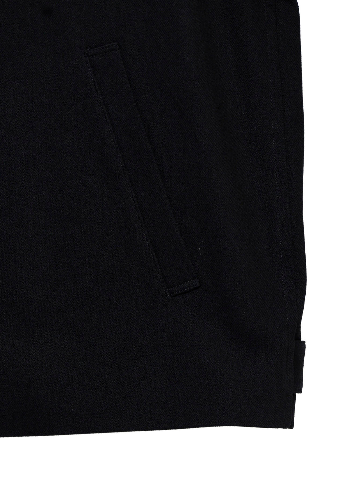 11OZ BLACK DENIM FLAP POCKET BLOUSON