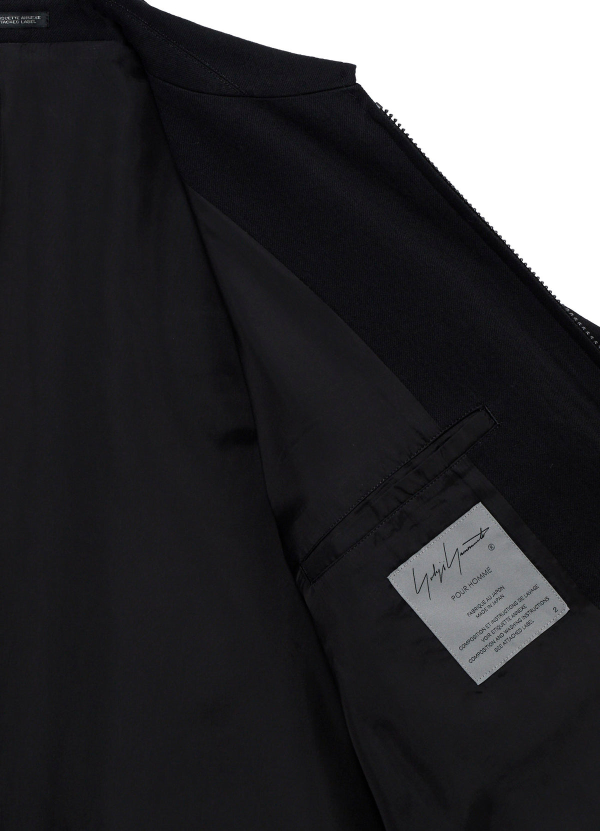 11OZ BLACK DENIM FLAP POCKET BLOUSON