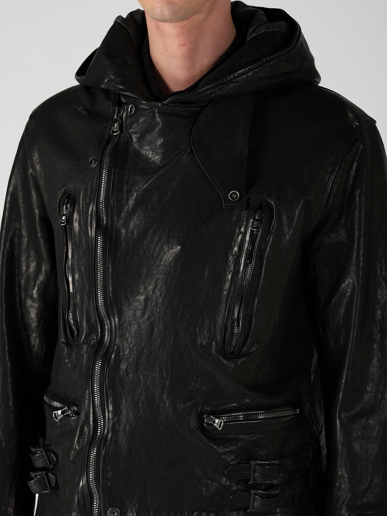 BL/ JP SHOULDER RIDERS HOODIE – THE SHOP YOHJI YAMAMOTO