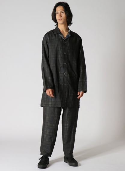 MULTI POCKET LINEN SHIRT